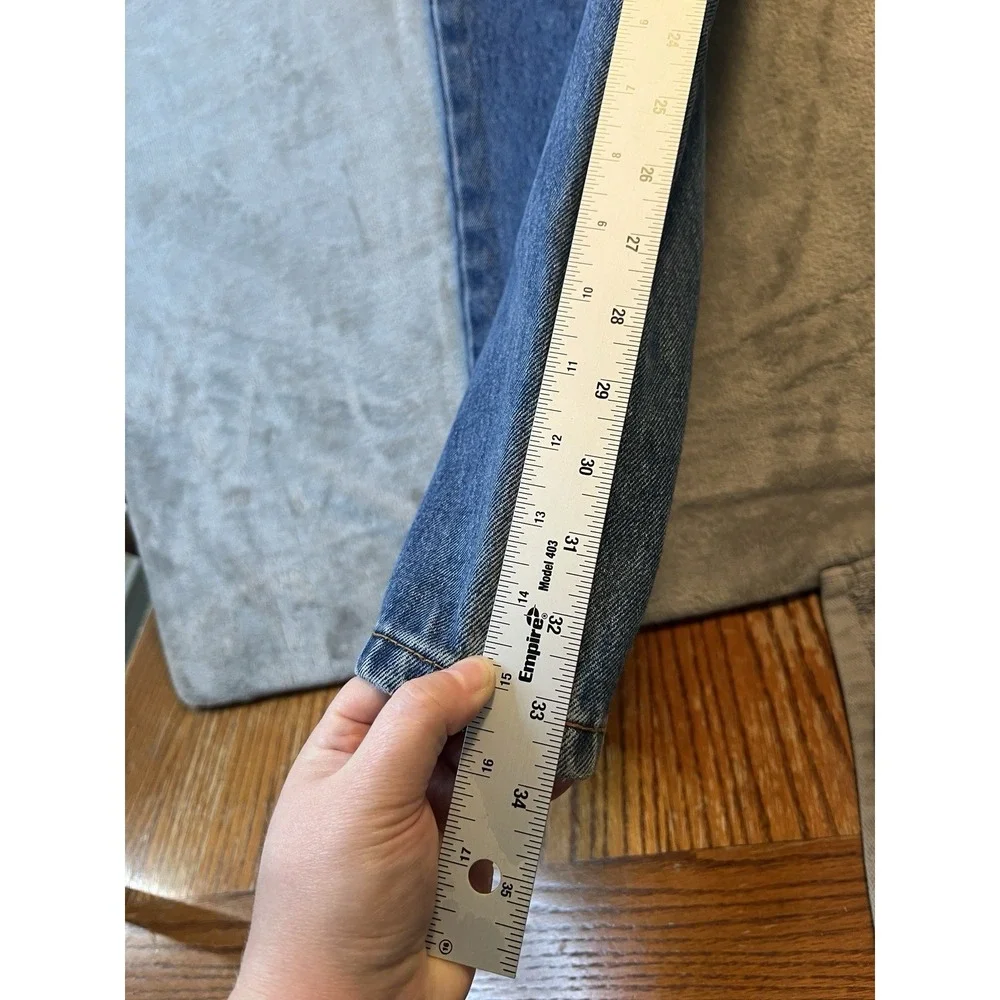 Levis 550 Mens Jeans 36x36 Blue Relaxed Fit Tapered Leg Denim Pants